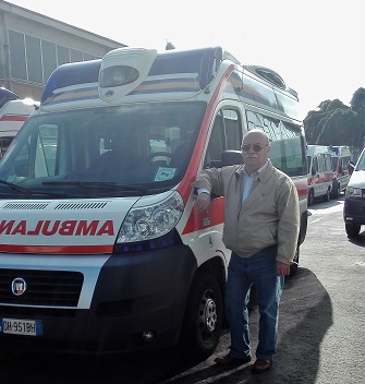 Fabrizio Prada con ambulanza AP_16.05.2016