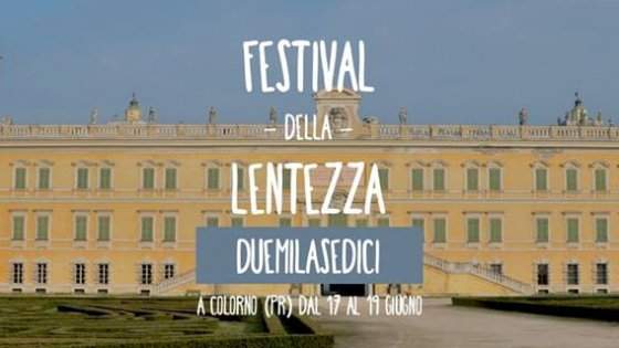 festival della lentezza