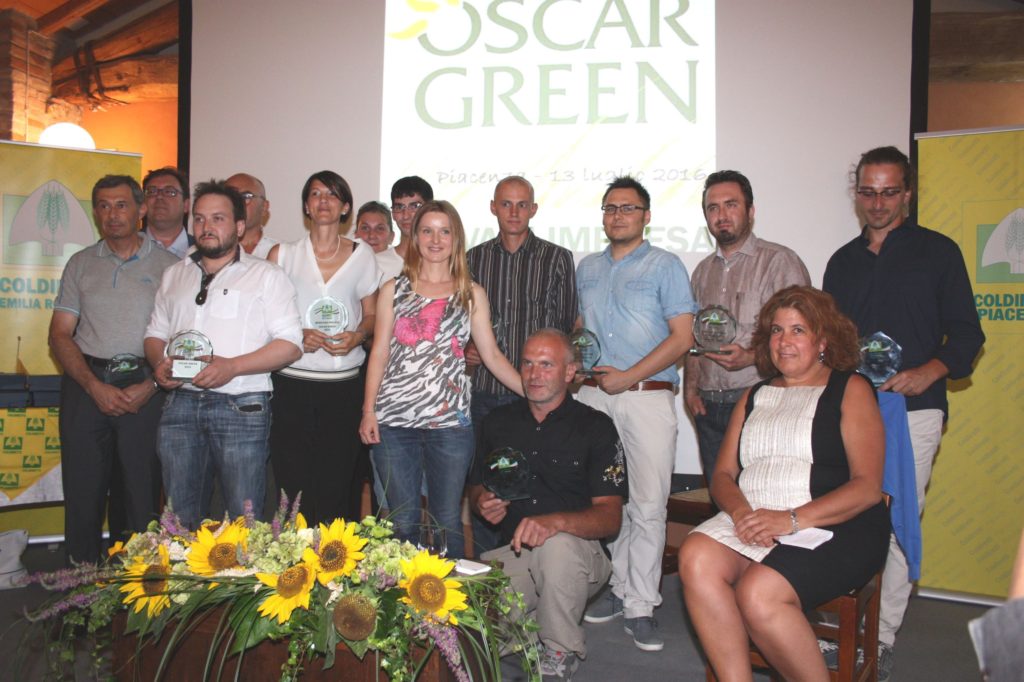 i premiati di Oscar Green 2016