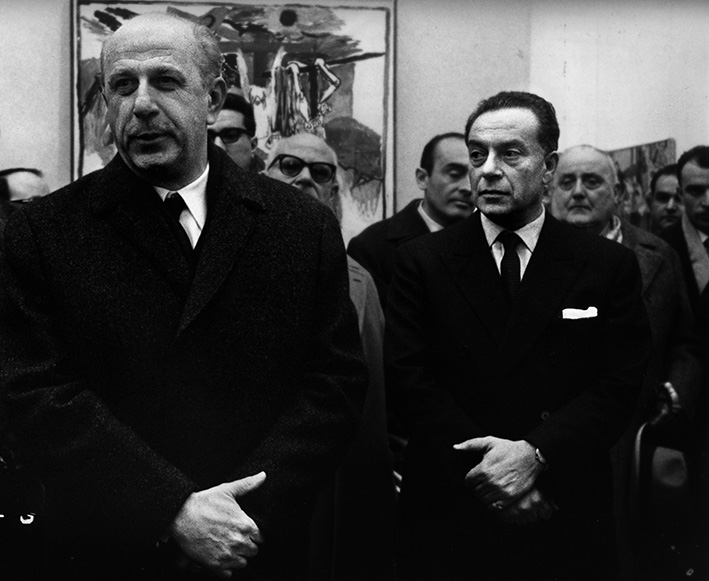Piovene - Guttuso alla mostra di Parma del 1963