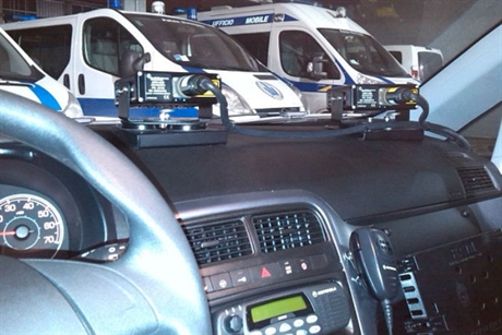 Polizia municipale controlli autodetector  autovelox