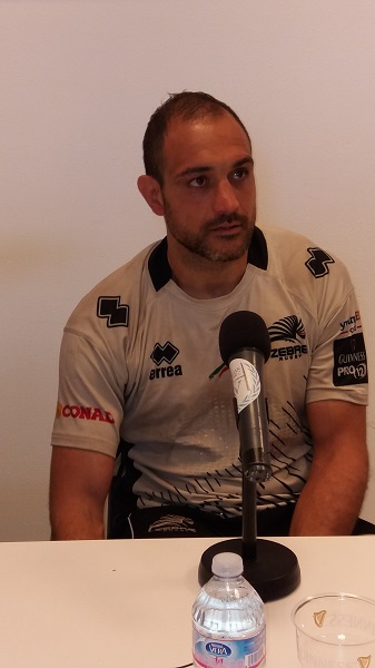 Marco Bortolami - Ultima conferenza stampa da giocatore 7 maggio 2016