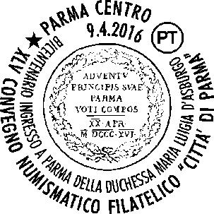 impronta annullo Parma 09.04.16